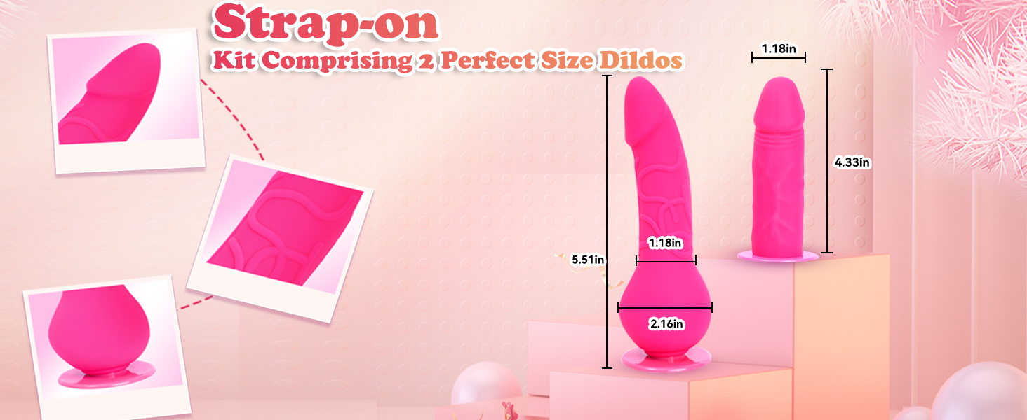 lovesvibe strap on dildo mit 2 abnehmbaren realistischen dildos verstellbares trägerloses strapon g punkt sexspielzeug