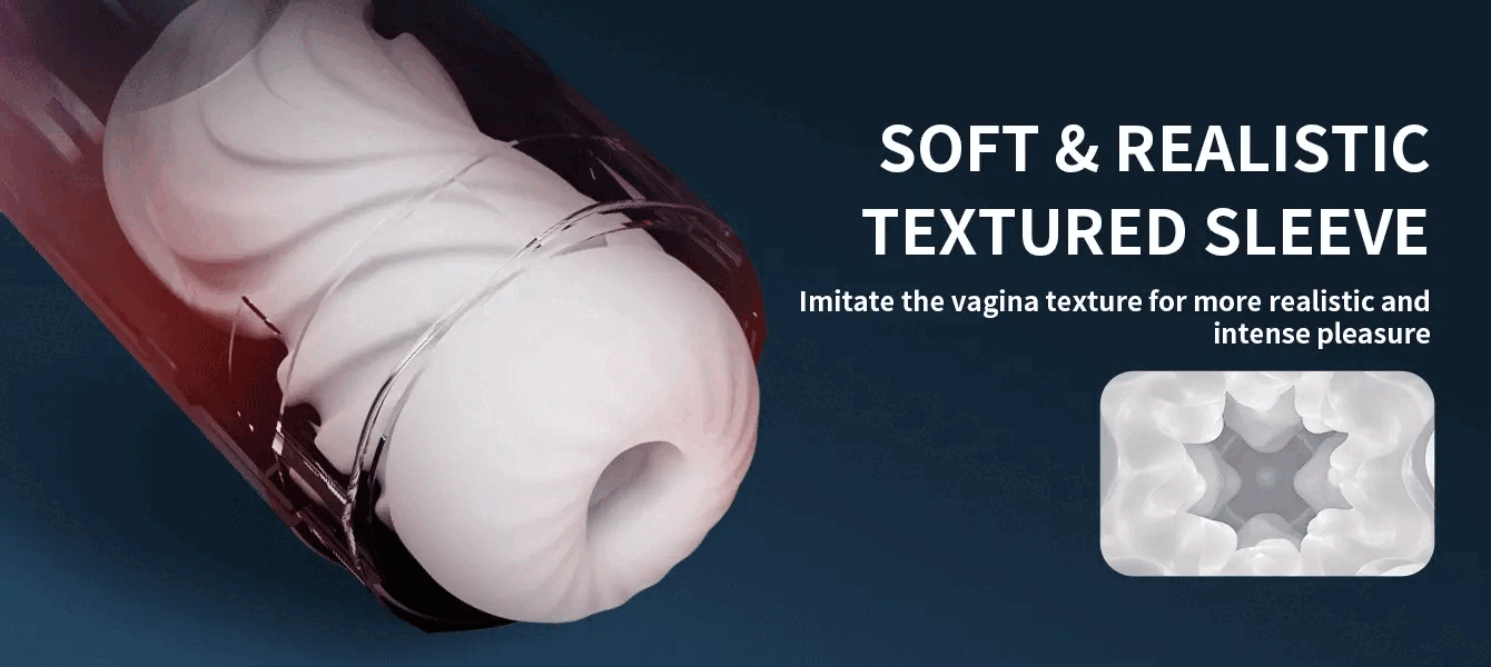 Leten Bermuda 10 Vibrierender Saugender Masturbator Für Männer Mit Heizfunktion-10
