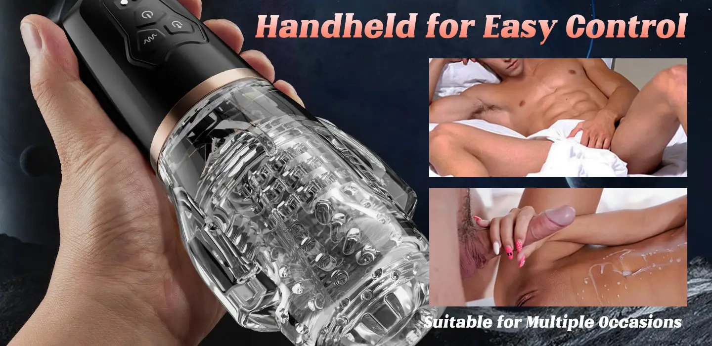 lovesvibe 10 vibrierende 5 saugen leistungsstarke automatische männliche masturbator