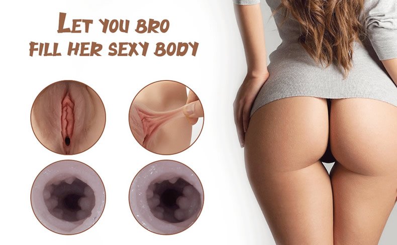 lovesvibe 3.1kg doppelte schamlippen weiblich realistischer hintern sexy sex puppe masturbator