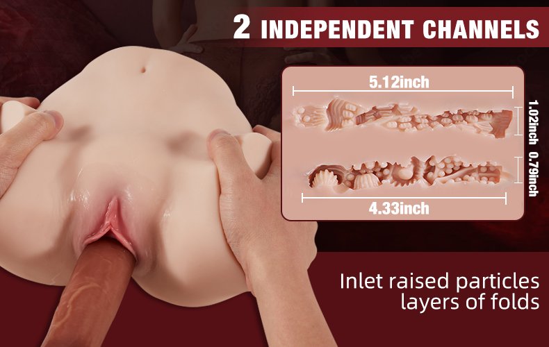 lovesvibe 3.5kg realistischen hintern männlichen masturbator mit anal vaginalen sex berühren großen arsch