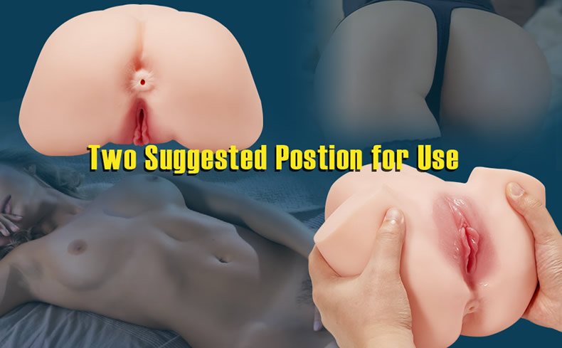 lovesvibe männlicher masturbator verkleinert realistischer hintern hochflexibel & weiches design (1.9kg)