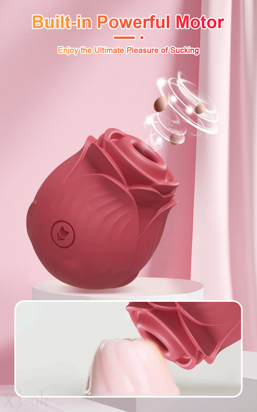lovesvibe 10 leistungsstarke vibration saugen rose vibrator für frauen nippel kitzler sauger g punkt massagegerät