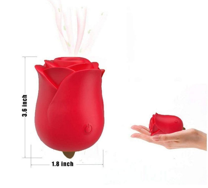 lovesvibe 10 vibrationen sucking rosen vibrator mit zunge leckt klitoris sauger stimulation