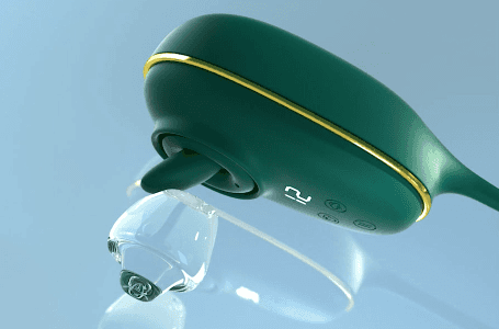 lovesvibe 3 modi zum saugen und 9 modi zur vibrationsrotation 2 in 1 klitoris sauger vibrator für frauen nippel sauger