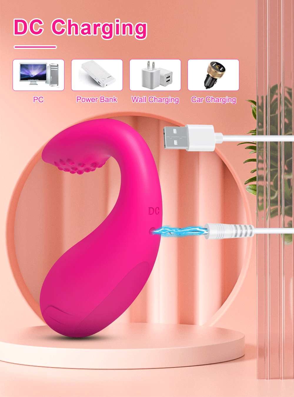 lovesvibe 9 vibrationen doppelkopf vibro ei app bluetooth kontrolle frauen klitoris stimulator
