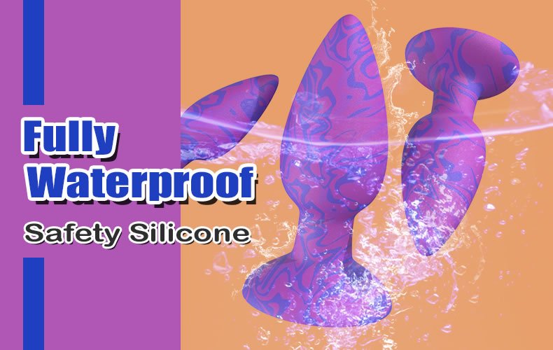 lovesvibe silikon analplug set für progressives analtraining mit ausgestellter basis und verjüngter spitze